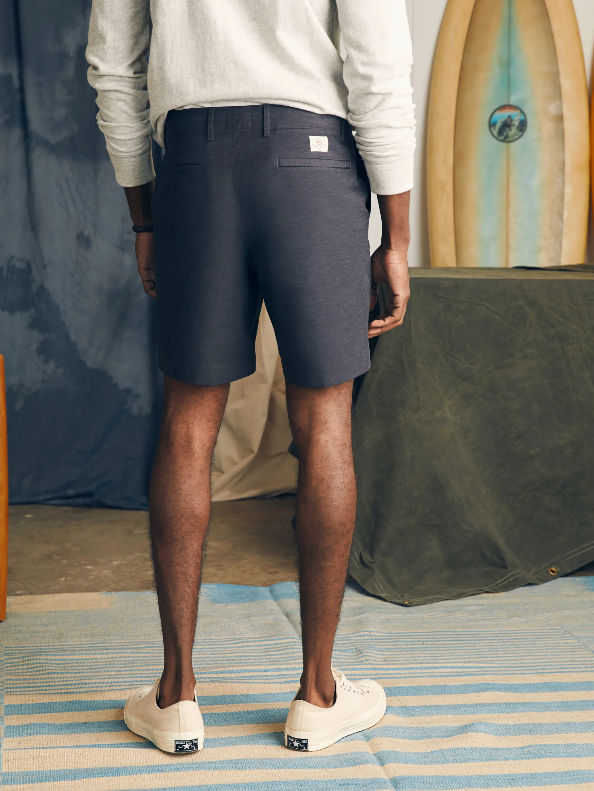 Faherty Brand All Day Shorts (7" Inseam) -^ Shorts