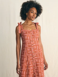 Faherty Brand Anna Kahalekulu Kendall Dress -^Women Dresses