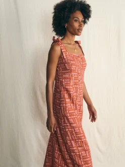 Faherty Brand Anna Kahalekulu Kendall Dress -^Women Dresses