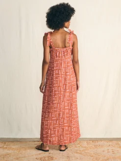 Faherty Brand Anna Kahalekulu Kendall Dress -^Women Dresses