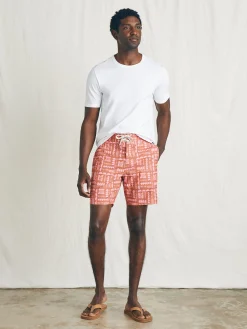 Faherty Brand Anna Kahalekulu Sunwashed Boardshort -^ Swim