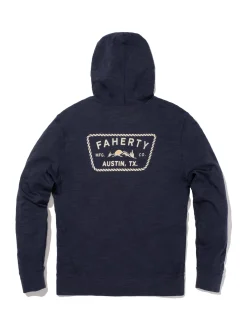 Faherty Brand Austin Slub Hoodie -^ Hoodies & Sweatshirts