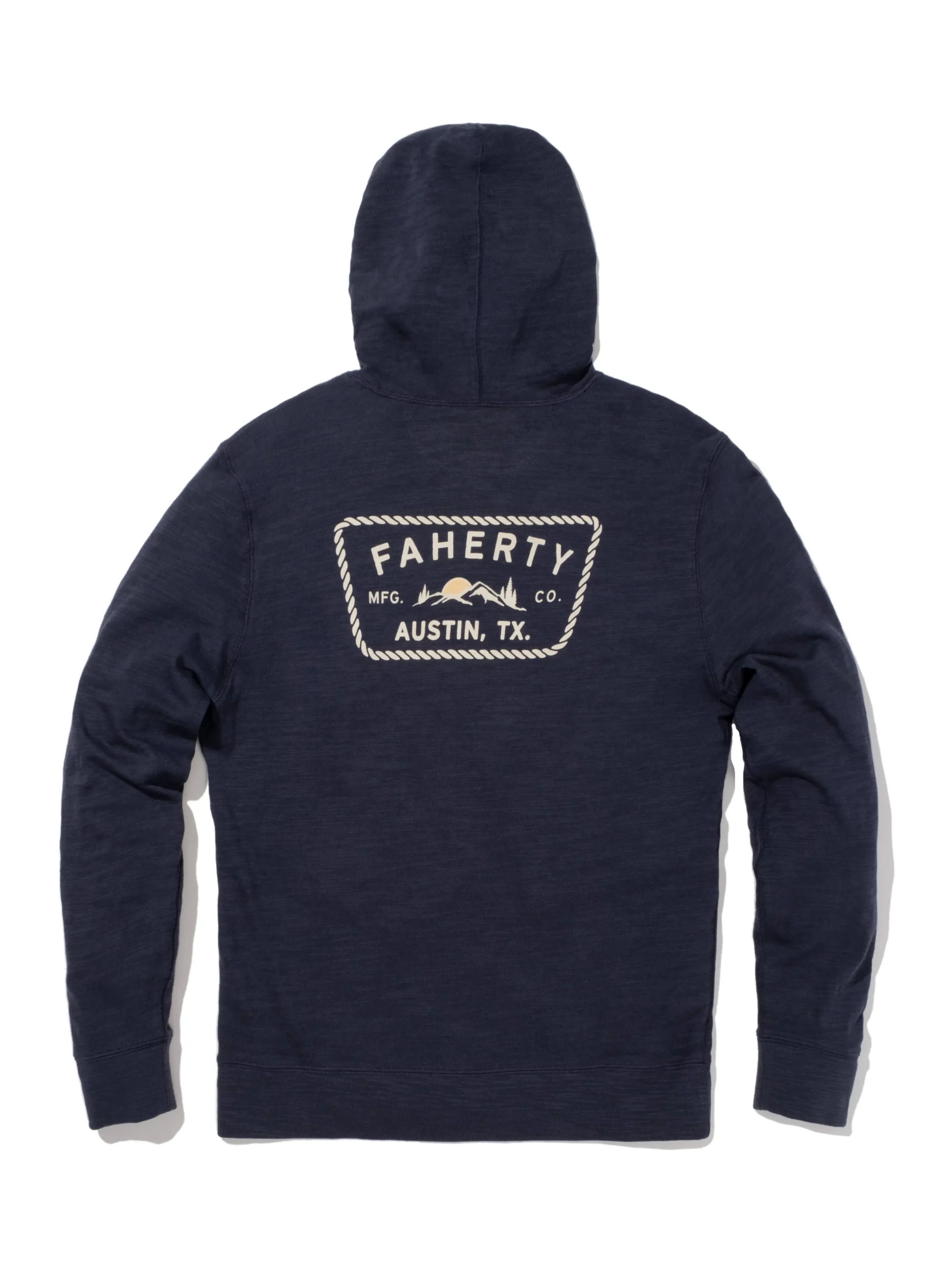 Faherty Brand Austin Slub Hoodie -^ Hoodies & Sweatshirts