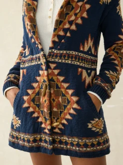 Faherty Brand B.YELLOWTAIL Lodge Cardigan -^Women Sweaters