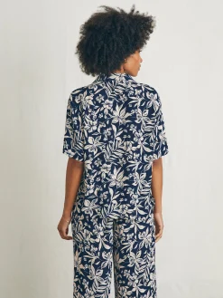 Faherty Brand Cabana Camp Shirt -^Women Shirts & Tops