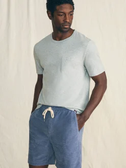 Faherty Brand Cabana Towel Terry Sweatshort -^ Shorts