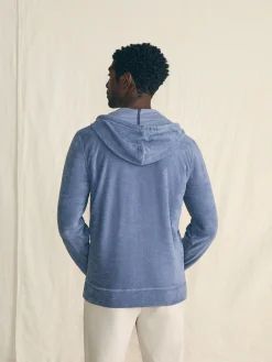 Faherty Brand Cabana Towel Terry Zip Hoodie -^ Hoodies & Sweatshirts