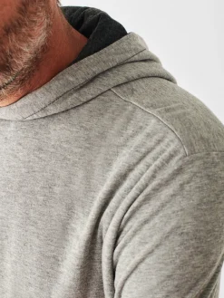 Faherty Brand Cloud Cotton Reversible Hoodie -^ Hoodies & Sweatshirts