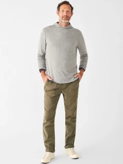 Faherty Brand Cloud Cotton Reversible Hoodie -^ Hoodies & Sweatshirts