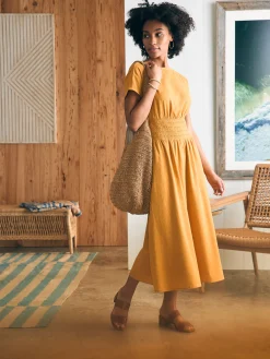 Faherty Brand Coast To Coast Midi Dress -^Women Dresses