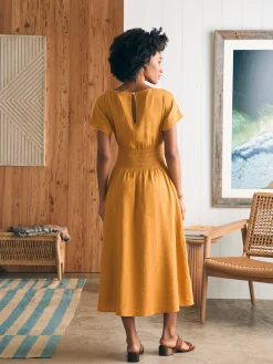 Faherty Brand Coast To Coast Midi Dress -^Women Dresses