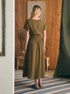 Faherty Brand Coast To Coast Midi Dress -^Women Dresses