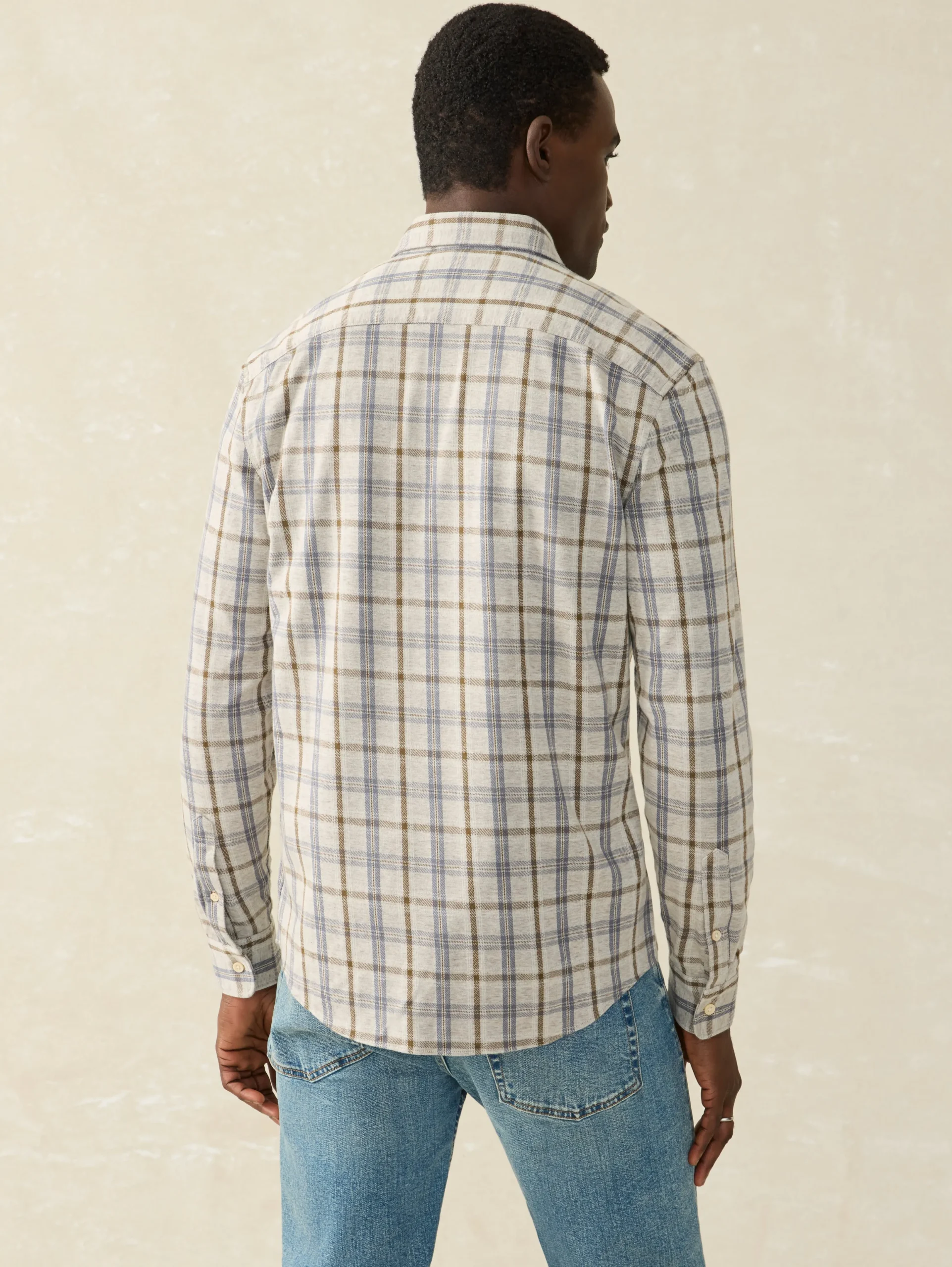 Faherty Brand Coastline Knit Shirt -^ Shirts