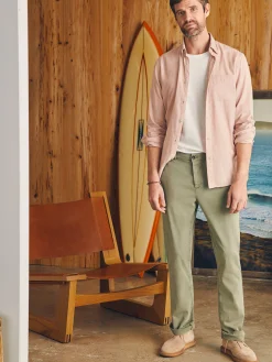 Faherty Brand Coastline Stretch Chino (32" Inseam) -^ Pants