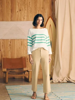 Faherty Brand Coastline Stretch Chino -^Women Pants