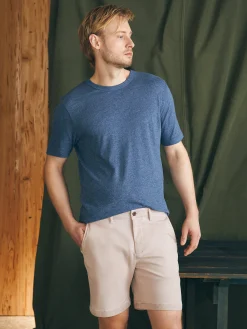 Faherty Brand Coastline Stretch Chino Short (8" Inseam) -^ Shorts