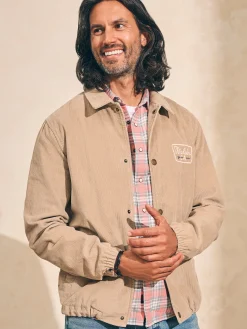 Faherty Brand Corduroy Coaches Jacket -^ Jackets & Vests