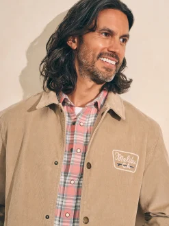 Faherty Brand Corduroy Coaches Jacket -^ Jackets & Vests