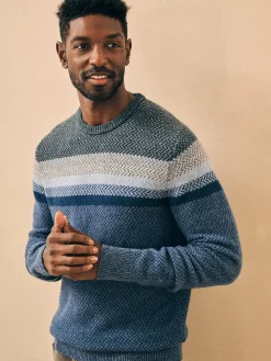Faherty Brand Donegal Ombre Crew -^ Sweaters