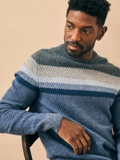Faherty Brand Donegal Ombre Crew -^ Sweaters
