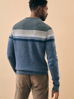 Faherty Brand Donegal Ombre Crew -^ Sweaters
