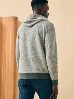 Faherty Brand Double Knit Zip Hoodie -^ Hoodies & Sweatshirts