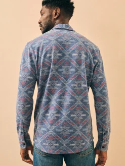 Faherty Brand Doug Good Feather Legend™ Sweater Shirt -^ Shirts
