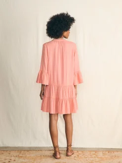 Faherty Brand Dream Cotton Gauze Kasey Dress -^Women Dresses