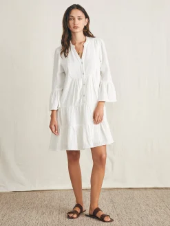 Faherty Brand Dream Cotton Gauze Kasey Dress -^Women Dresses