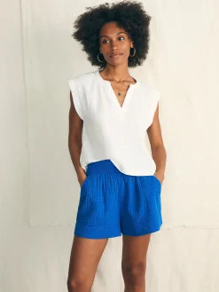 Faherty Brand Dream Cotton Gauze Short -^Women Shorts & Skirts