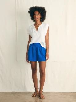 Faherty Brand Dream Cotton Gauze Short -^Women Shorts & Skirts