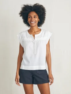 Faherty Brand Ellsworth Top -^Women Shirts & Tops