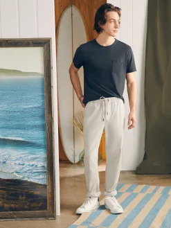 Faherty Brand Essential Drawstring Pant -^ Pants