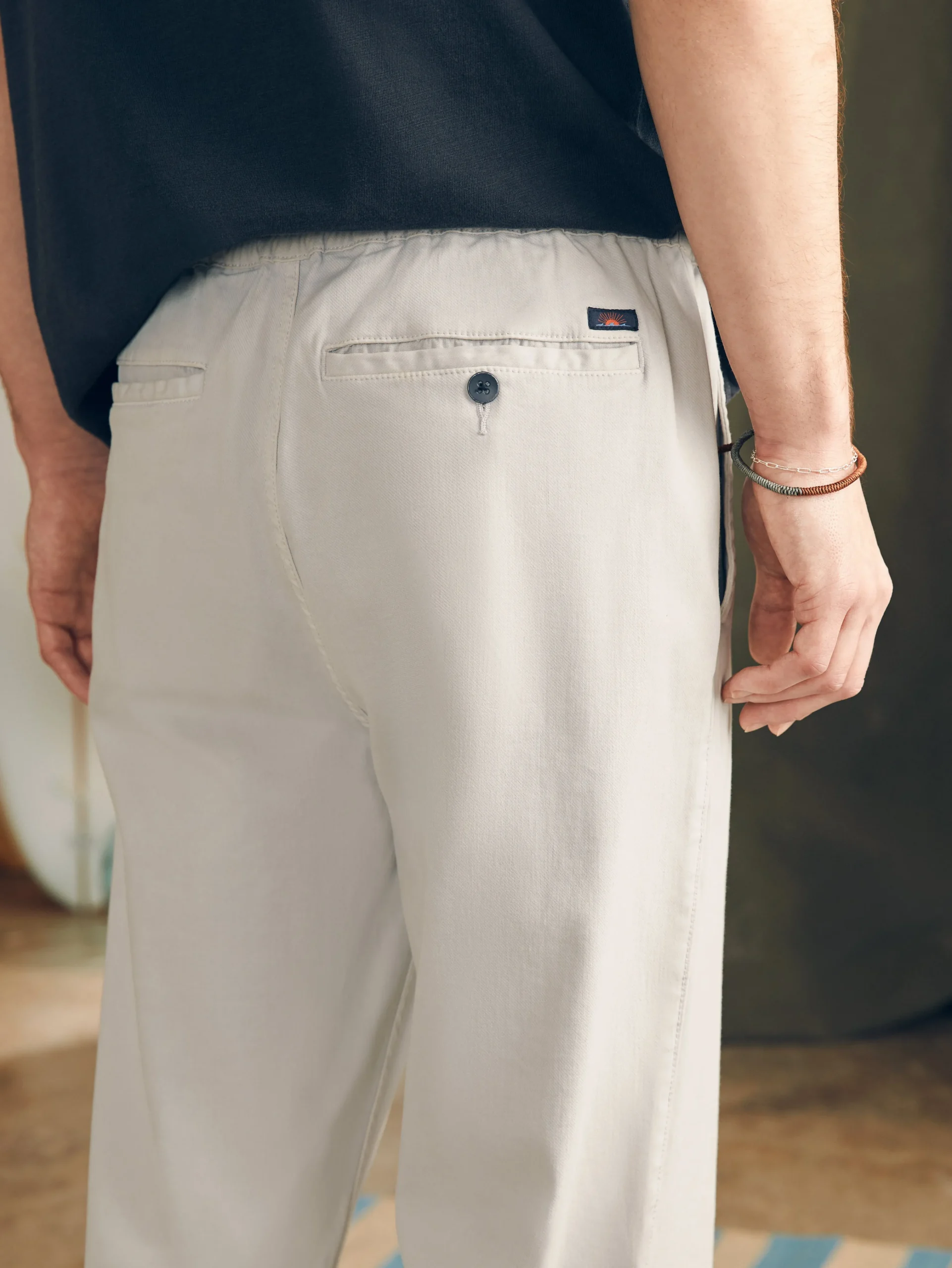 Faherty Brand Essential Drawstring Pant -^ Pants