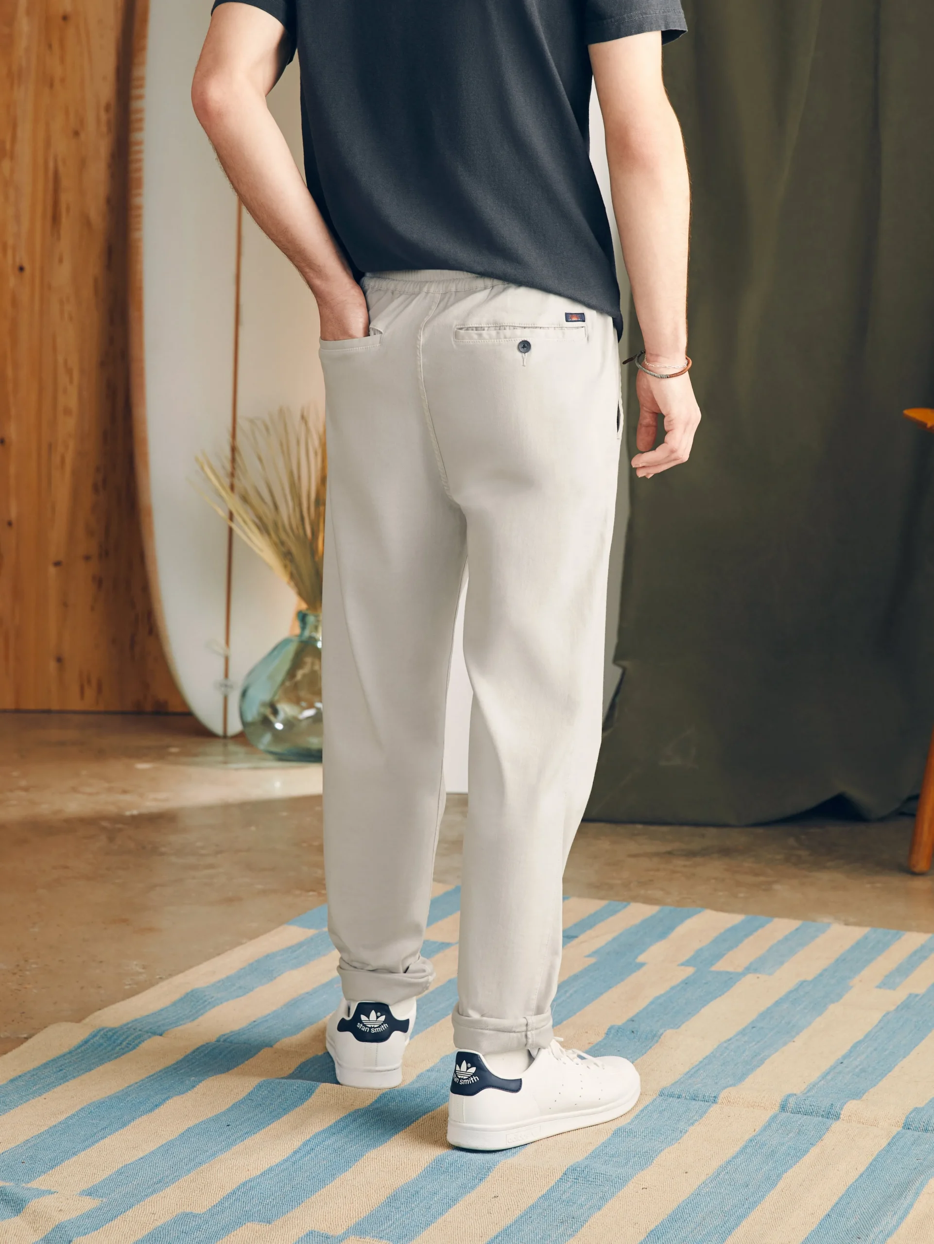 Faherty Brand Essential Drawstring Pant -^ Pants