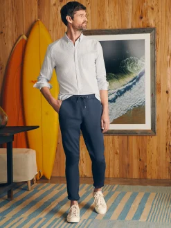 Faherty Brand Essential Drawstring Pant -^ Pants