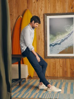 Faherty Brand Essential Drawstring Pant -^ Pants