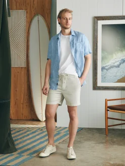 Faherty Brand Essential Drawstring Short (6.5" Inseam) -^ Shorts