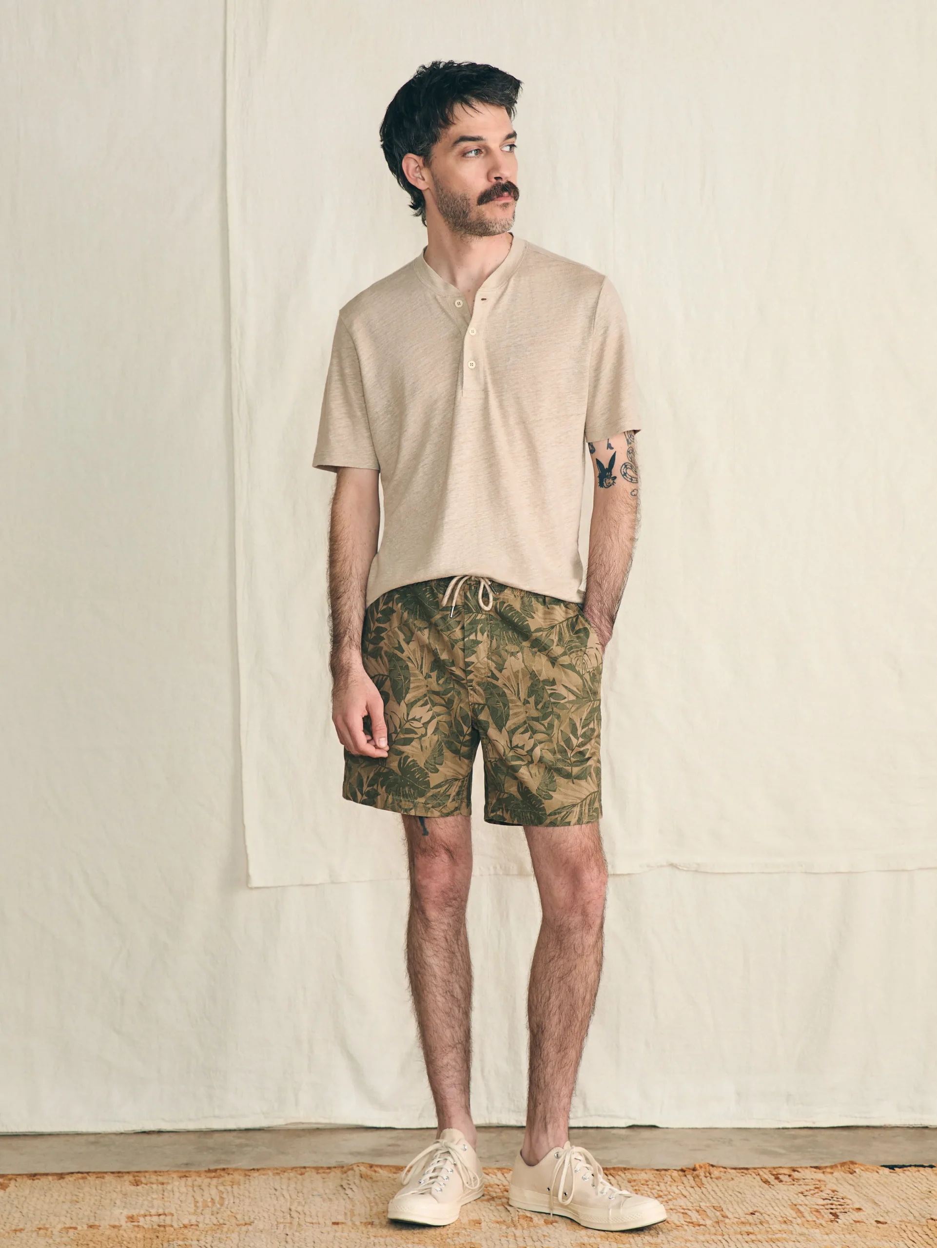 Faherty Brand Essential Drawstring Short (6.5" Inseam) -^ Shorts