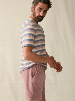 Faherty Brand Essential Italian Knit Cord Short (6" Inseam) -^ Shorts