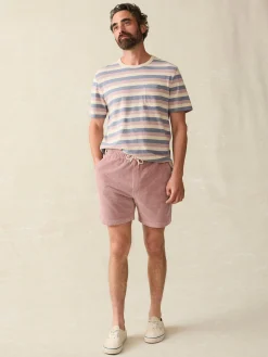 Faherty Brand Essential Italian Knit Cord Short (6