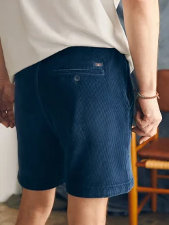 Faherty Brand Essential Italian Knit Cord Short (6" Inseam) -^ Shorts
