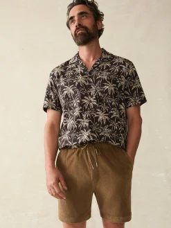Faherty Brand Essential Italian Knit Cord Short (6" Inseam) -^ Shorts