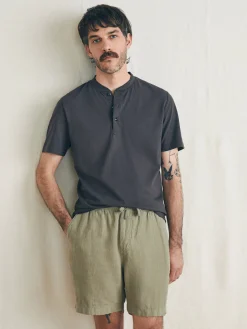 Faherty Brand Essential Linen Short (6.5" Inseam) -^ Shorts