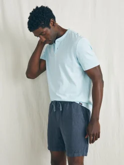 Faherty Brand Essential Linen Short (6.5" Inseam) -^ Shorts