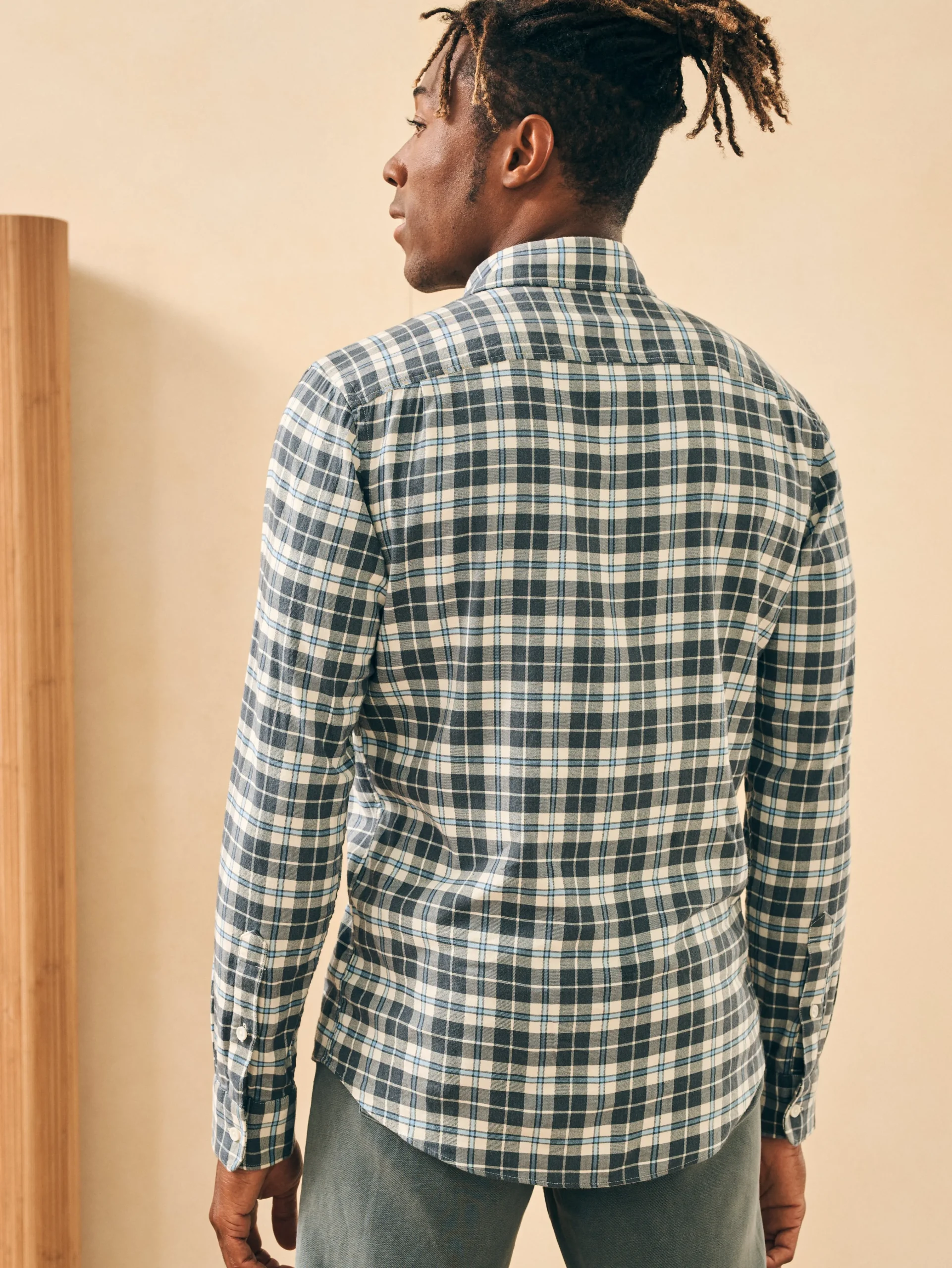 Faherty Brand Featherweight Flannel Shirt -^ Shirts