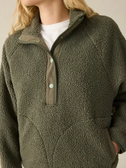Faherty Brand Fireside Fleece Popover -^Women Blazers & Outerwear