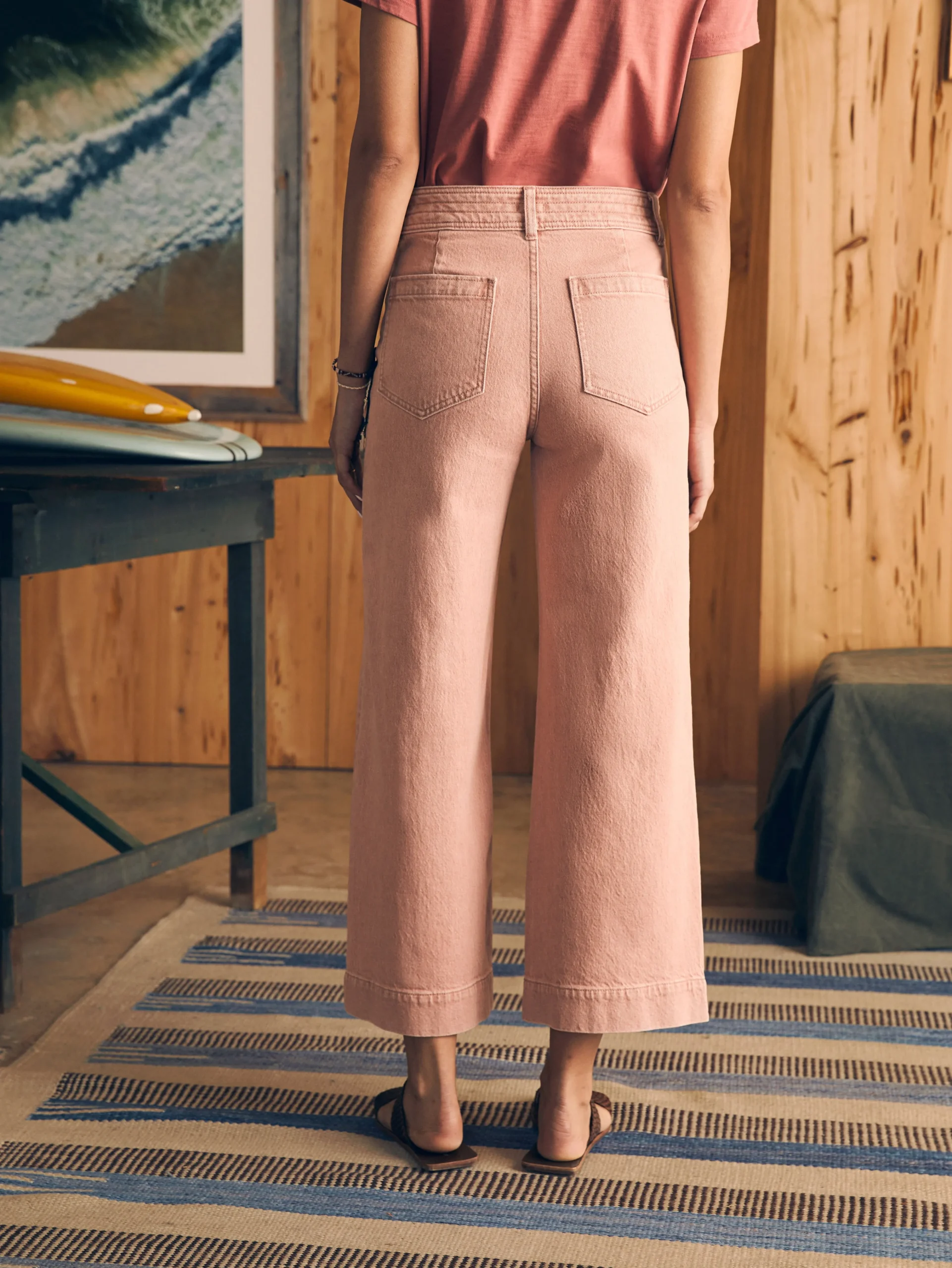 Faherty Brand Harbor Crop Jean -^Women Pants|Jeans