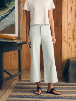 Faherty Brand Harbor Crop Jean -^Women Pants|Jeans