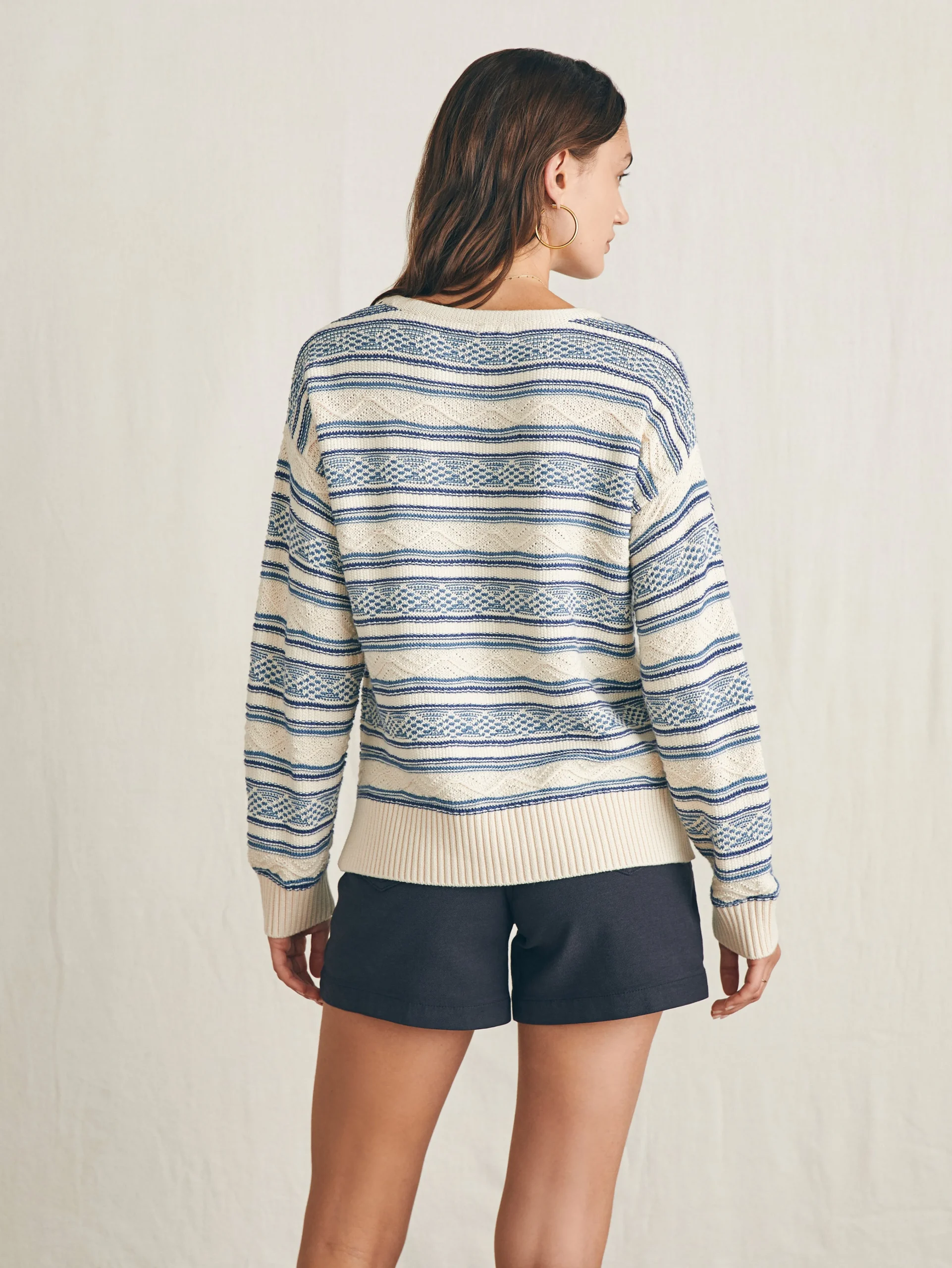 Faherty Brand High Tide Sweater -^Women Sweaters